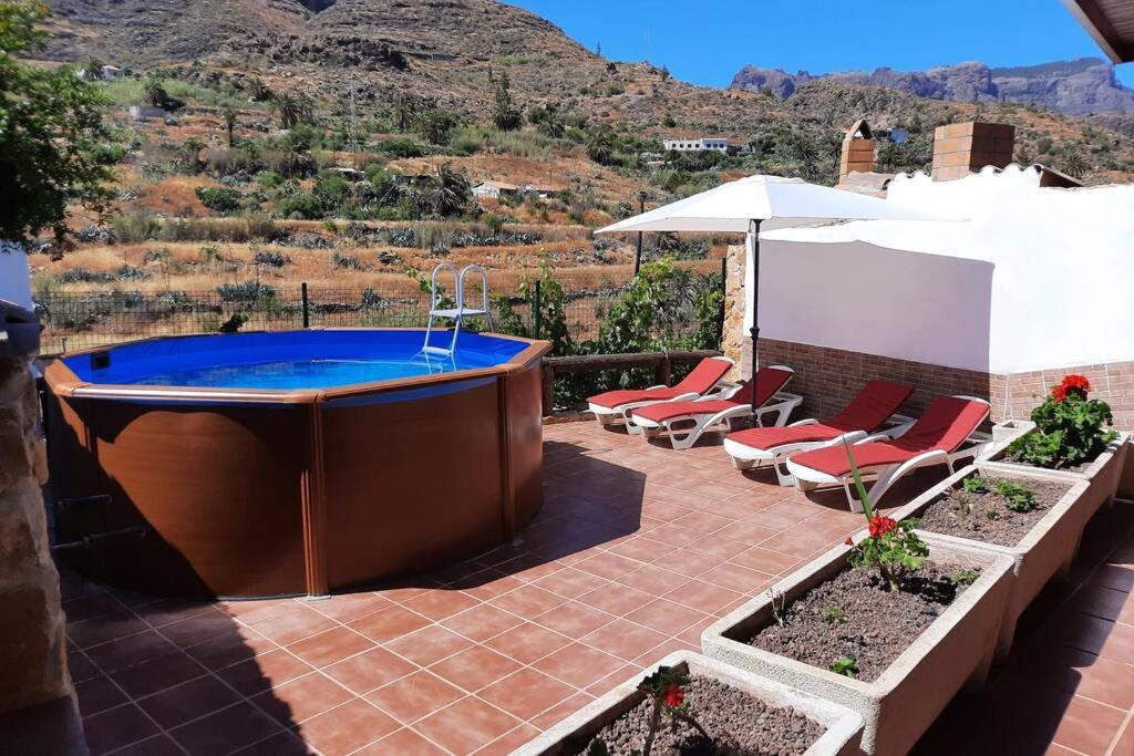 Casa Rural Los Cipreses. Cercados De Arana San Bartolomé Exteriör bild